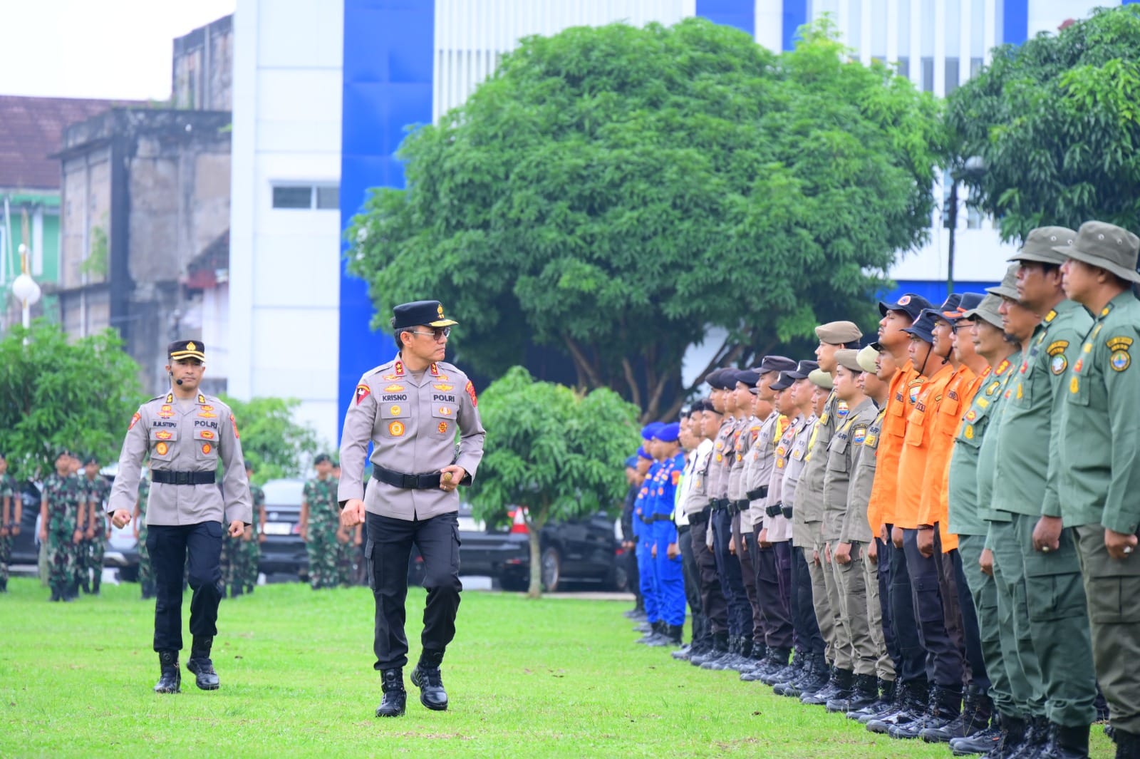 Apel Kesiapsiagaan Karhutla dan Pengendalian Massa, Kapolda Jambi Tekankan Respons Cepat