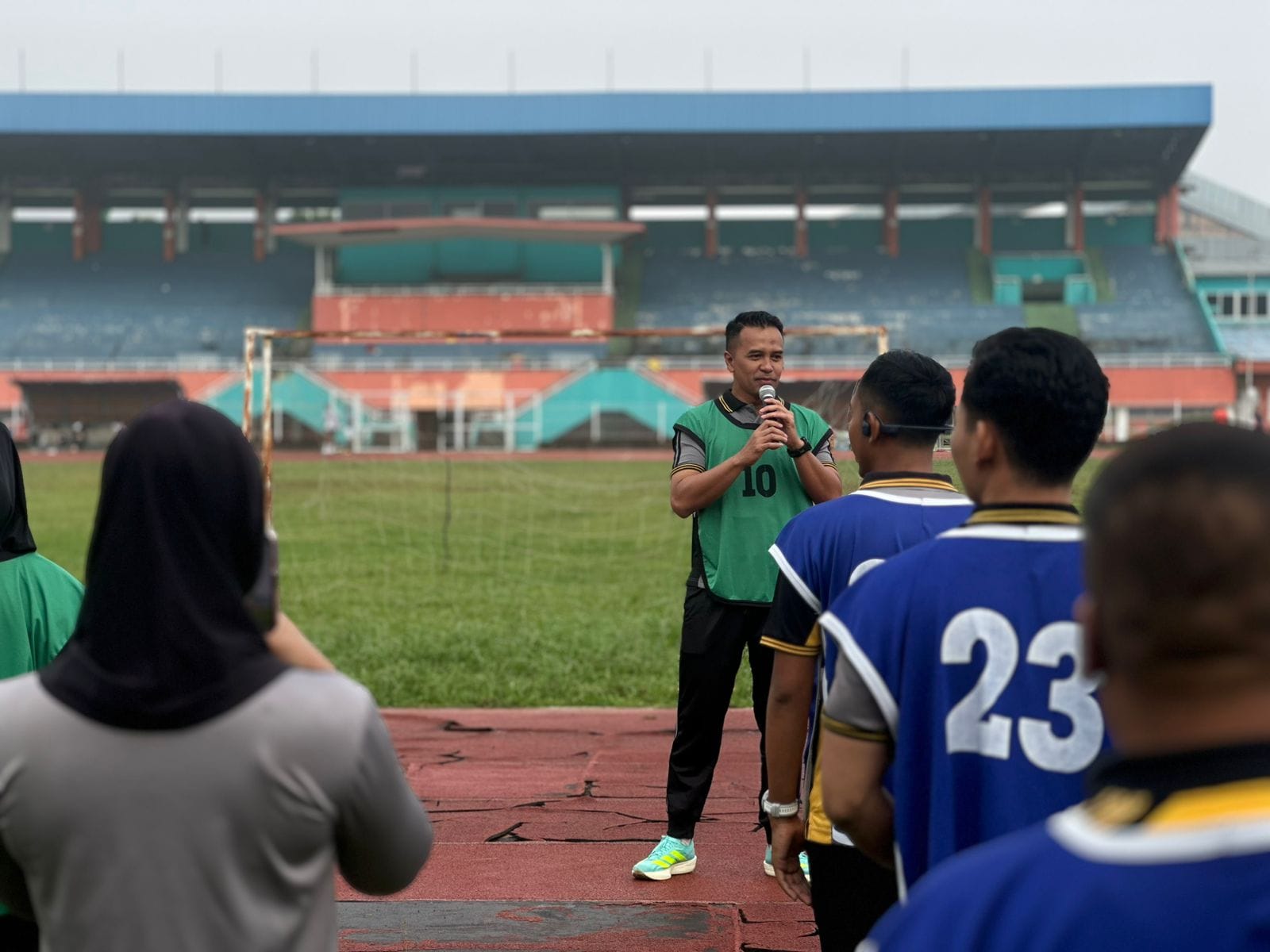 Bag SDM Polresta Pontianak Gelar Tes Kesamaptaan Jasmani Berkala Semester I 2026