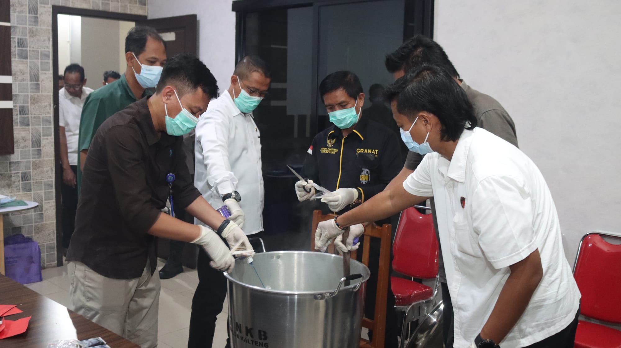 Polda Kalteng Hancurkan Barang Bukti Narkotika dari 13 Perkara, Termasuk 5,43 Kg Sabu dan Ratusan Ekstasi