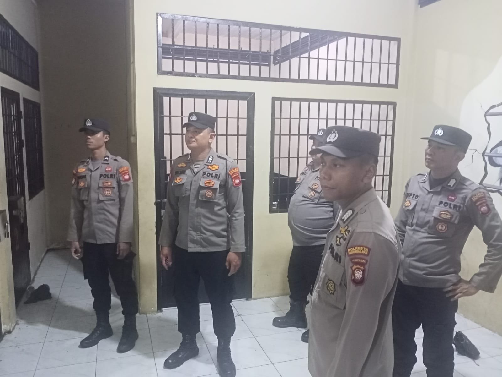 Antisipasi Gangguan Kamtibmas, Polsek Pontianak Utara Intensifkan Pemeriksaan Ruang Tahanan