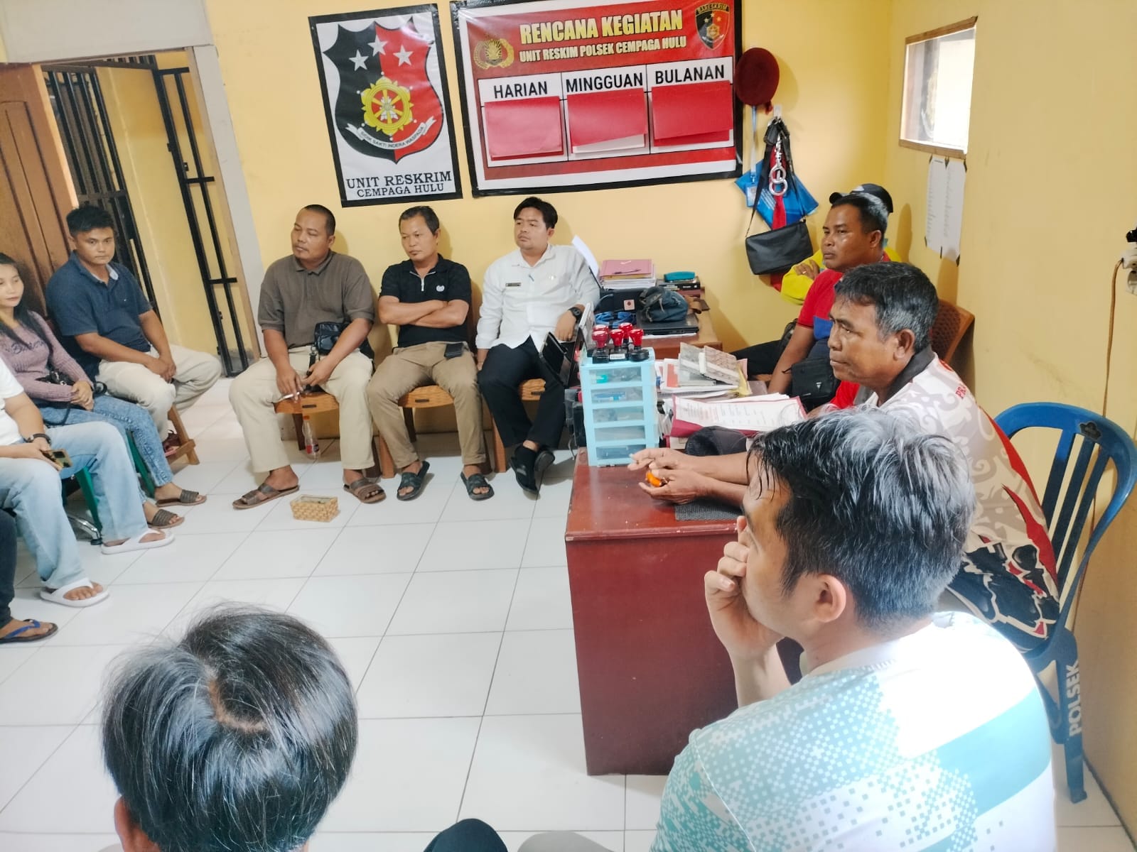Polsek Cempaga Hulu Polres Kotim Tangani Serius Kasus Penusukan Di Desa Sudan