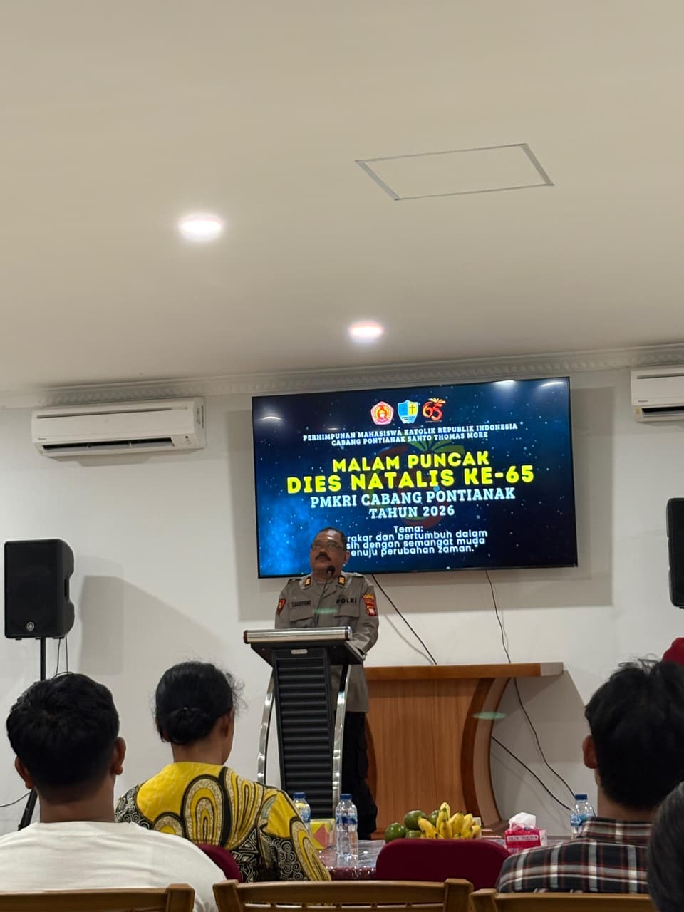 Dies Natalis ke-65 PMKRI Pontianak, Polresta Pontianak Turut Hadir