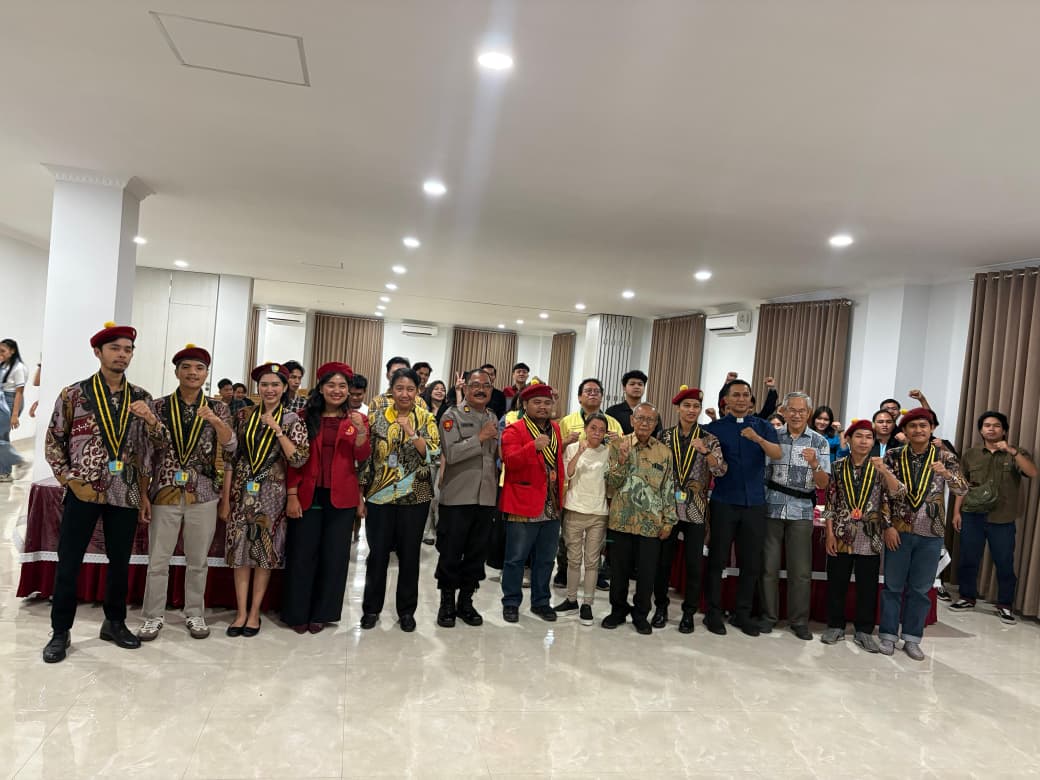 Polresta Pontianak Ikuti Perayaan Dies Natalis ke-65 PMKRI Pontianak