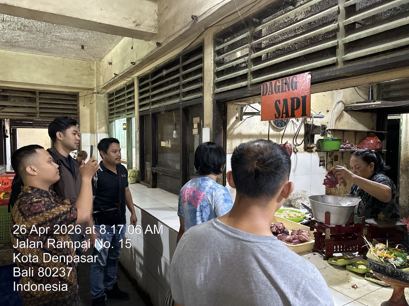 Terus awasi Harga Bahan Pokok, Satgas Saber Pangan Polda Bali Pastikan Harga tidak ada Lonjakan