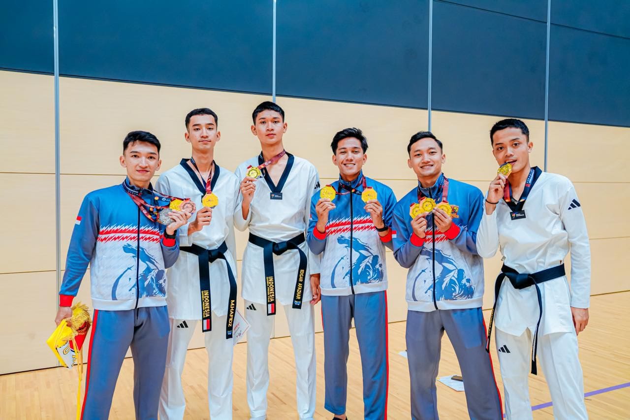 Tim Taekwondo Garbha Presisi Harumkan Nama Polri, Raih Juara Umum di Ajang Internasional Jepang