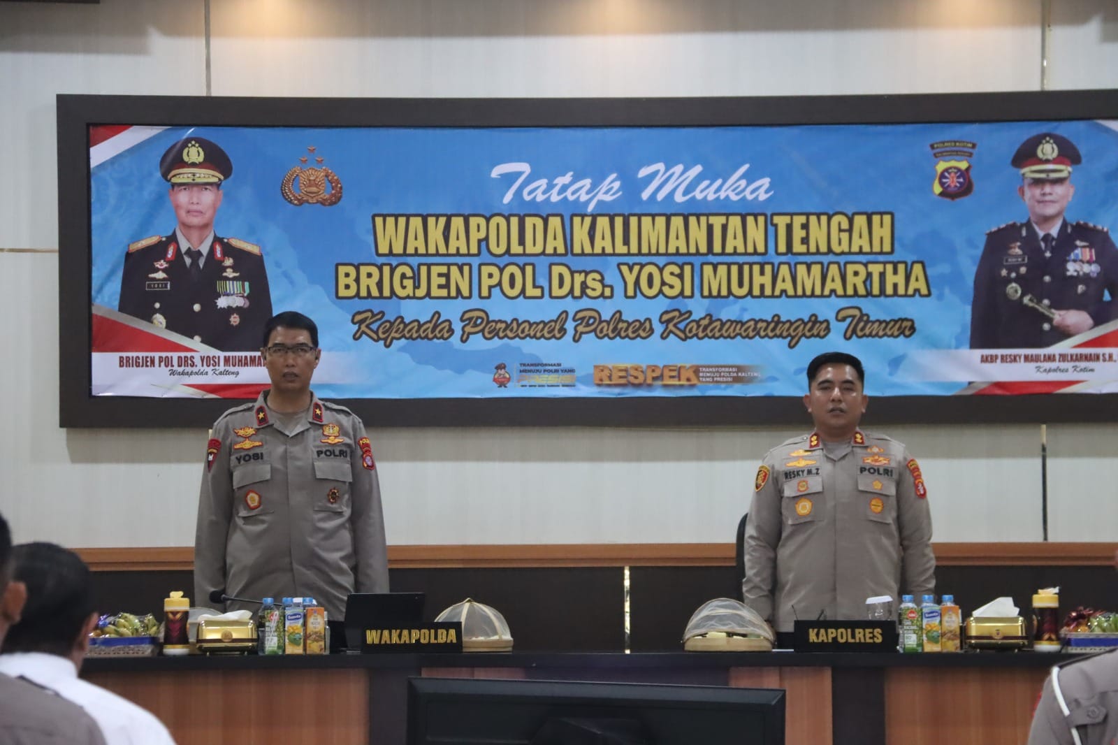 Wakapolda Kalteng Tinjau Kesiapan Polres Kotim Hadapi Karhutla, Tekankan Langkah Antisipasi dan Penanganan