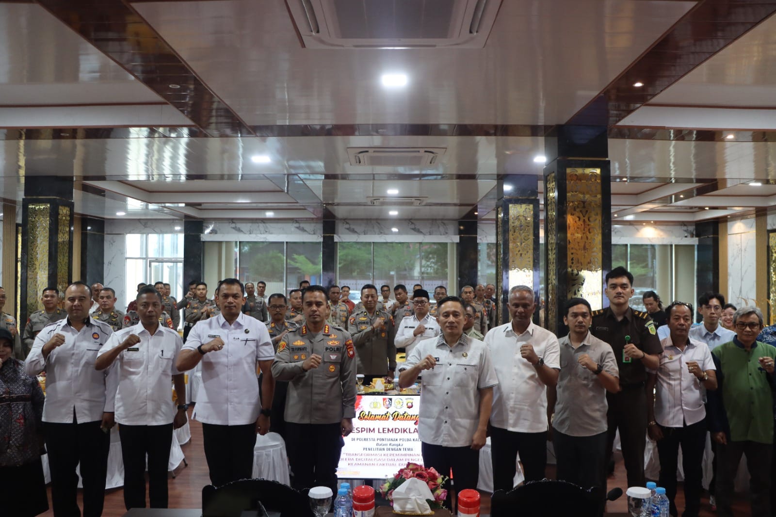 Polresta Pontianak Jadi Lokasi Kunjungan Sespim Polri, Soroti Kepemimpinan Digital