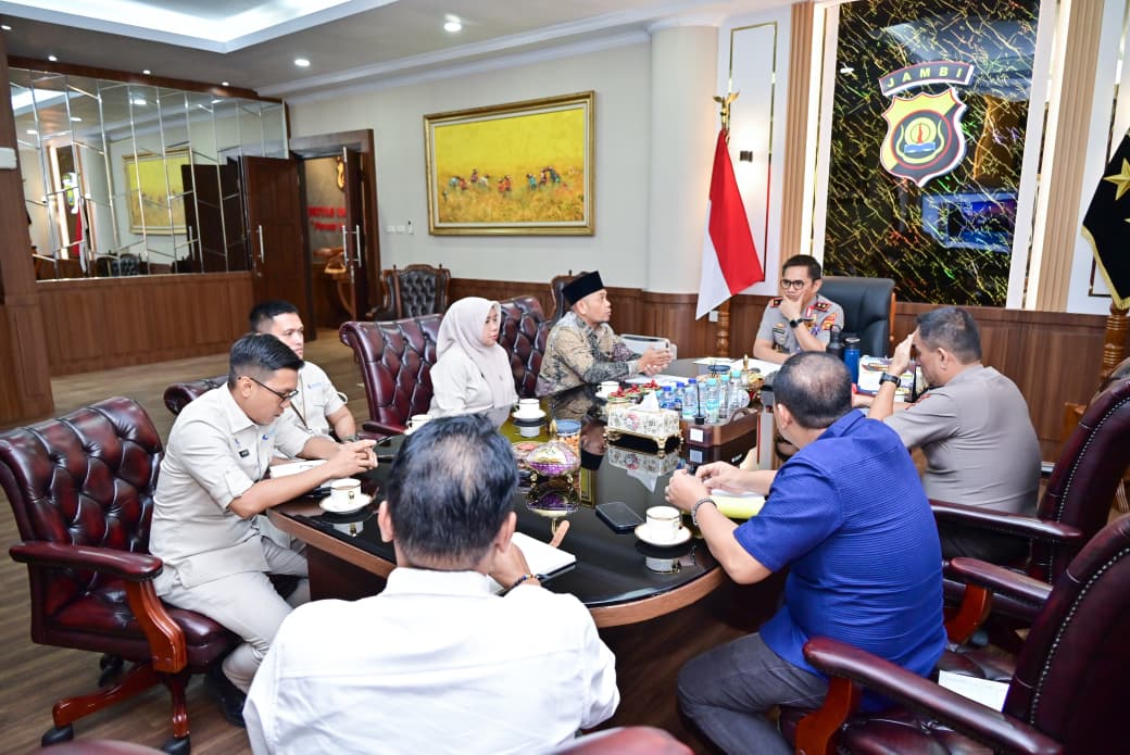 Polda Jambi Terima Audiensi Kanwil HAM, Perkuat Sinergi Penegakan Hukum Berbasis HAM