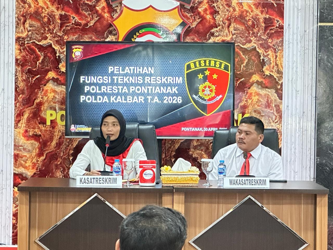 Sat Reskrim Polresta Pontianak Gelar Pelatihan Fungsi Teknis Reskrim