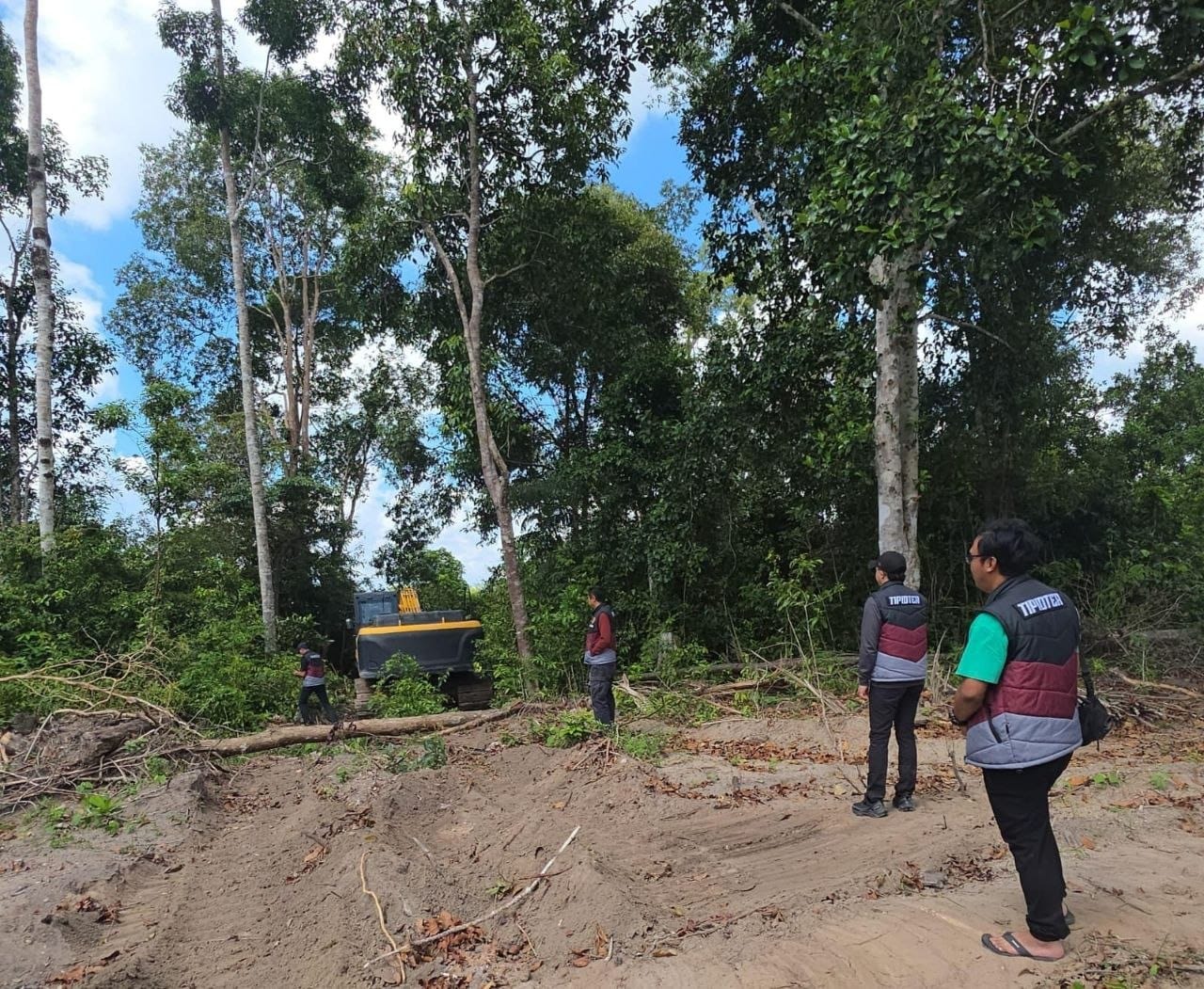 Ditreskrimsus Polda Babel Ungkap Jejak Tambang Ilegal di Kawasan Lubuk Besar