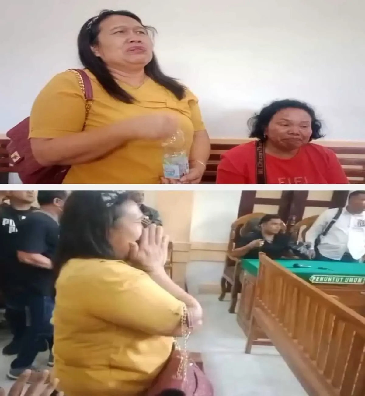 Tangis Haru Orangtua Korban Pecah di PN Medan Usai Hakim Tolak Prapid PS Cs