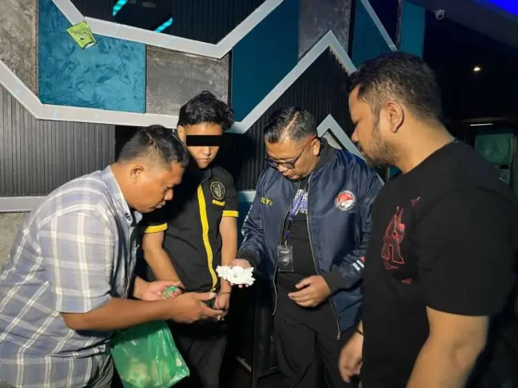 Satresnarkoba Polrestabes Medan Police Line THM Phantom Usai Penggerebekan Narkoba