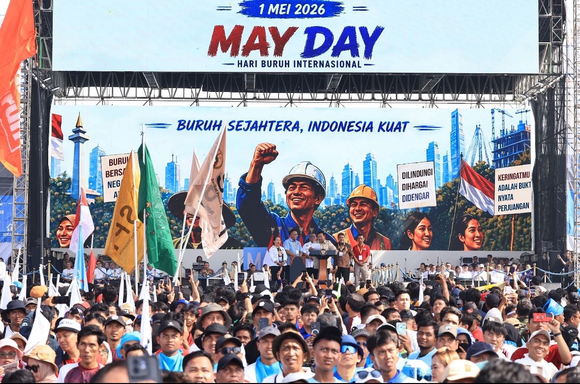 Aksi May Day Berjalan Kondusif, Polri Apresiasi Sikap Tertib Massa Buruh