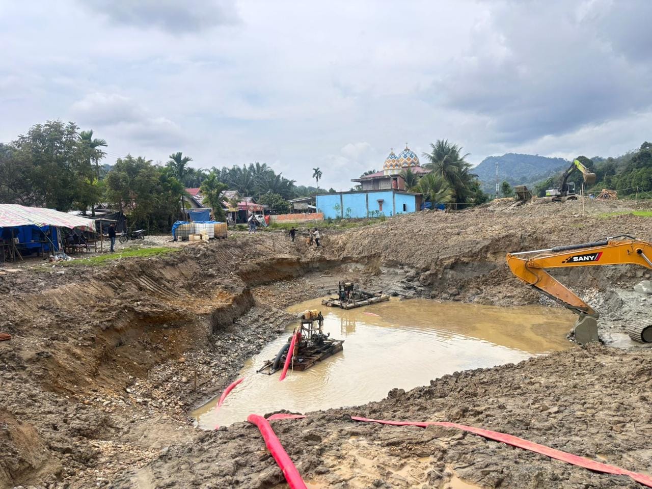 Polda Jambi Ringkus 7 Pelaku PETI di Kabupaten Merangin