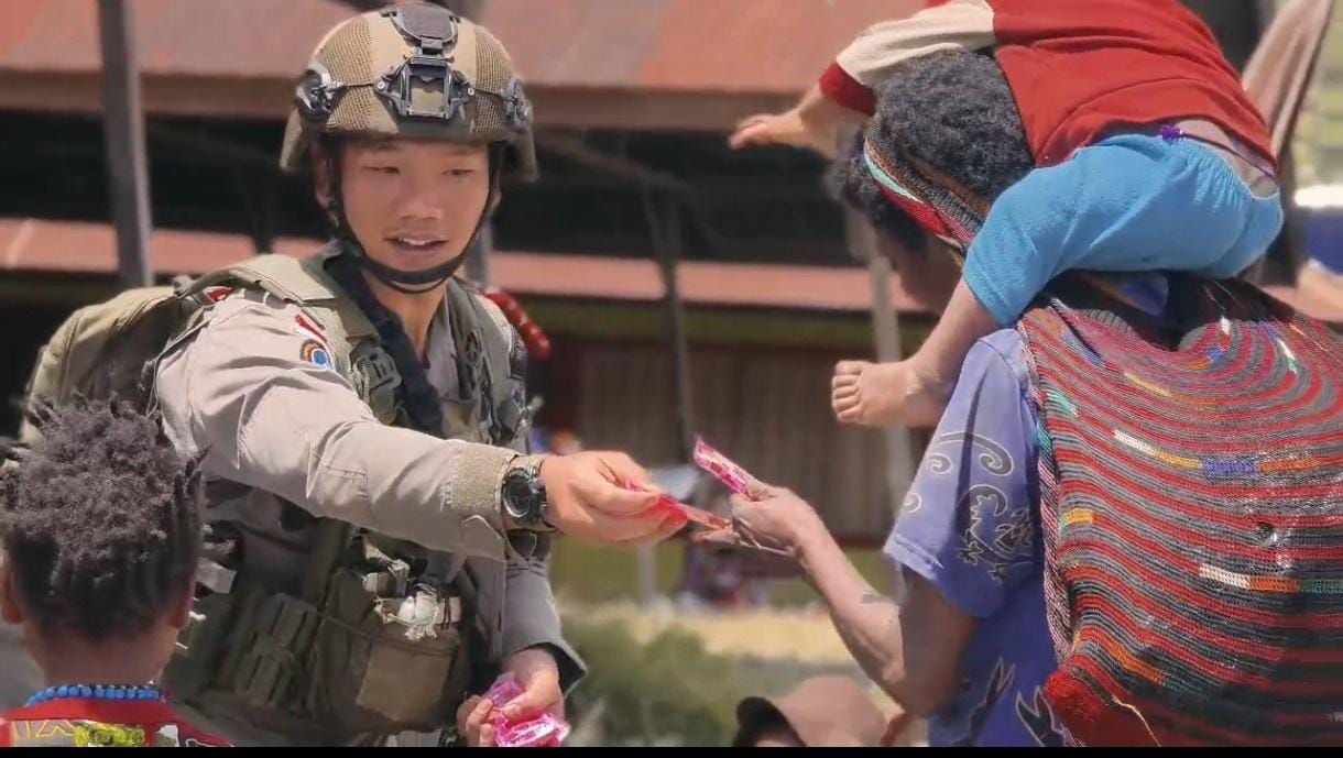 Ops Damai Cartenz 2026 Intensifkan Patroli Humanis dan Pengamanan Ibadah di Sinak