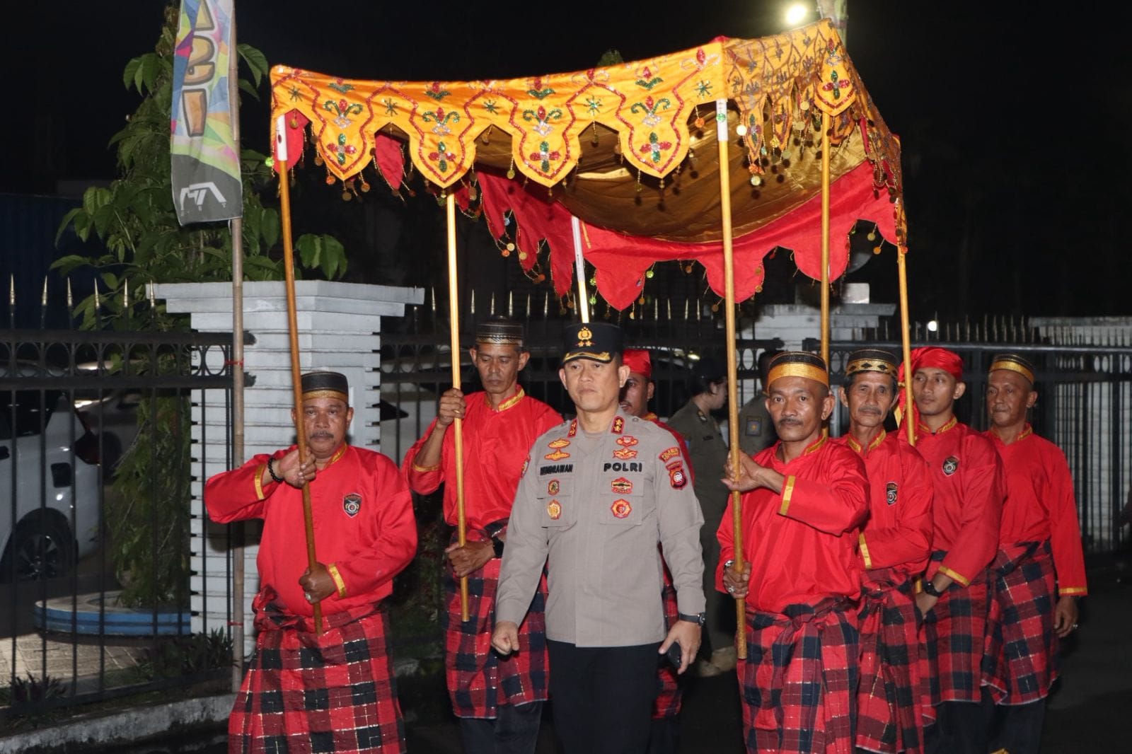 Festival Mattopang 2026 di Alun-alun Kapuas Dihadiri Wakapolresta Pontianak