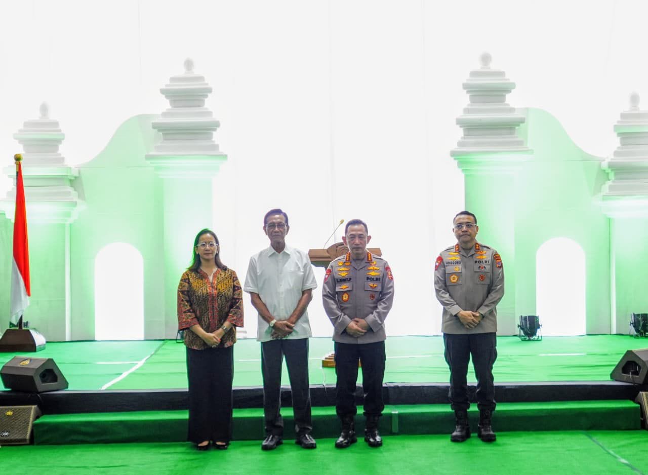 Peletakan Batu Pertama Mapolda DIY, Kapolri Kedepankan 4 Konsep Smart City