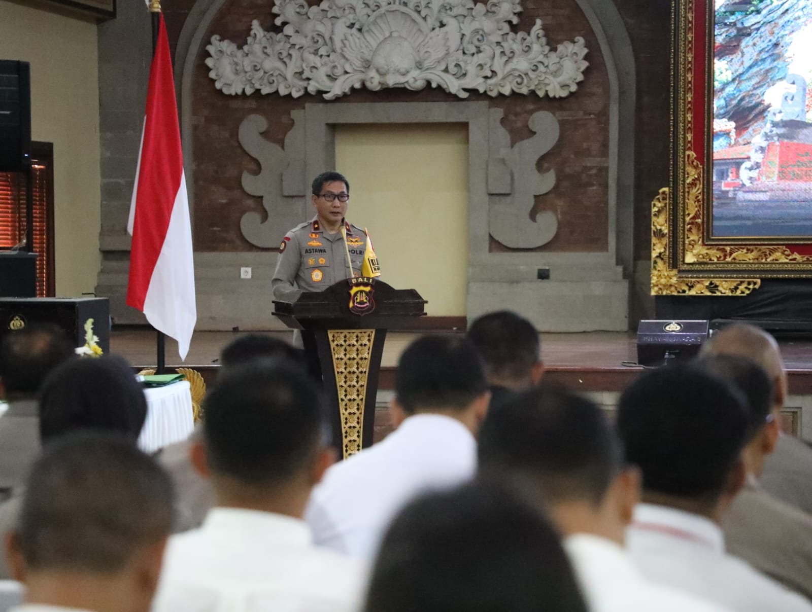 Wakapolda Bali Dorong Penguatan Pemberantasan Korupsi Saat Buka Penelitian Puslitbang Polri
