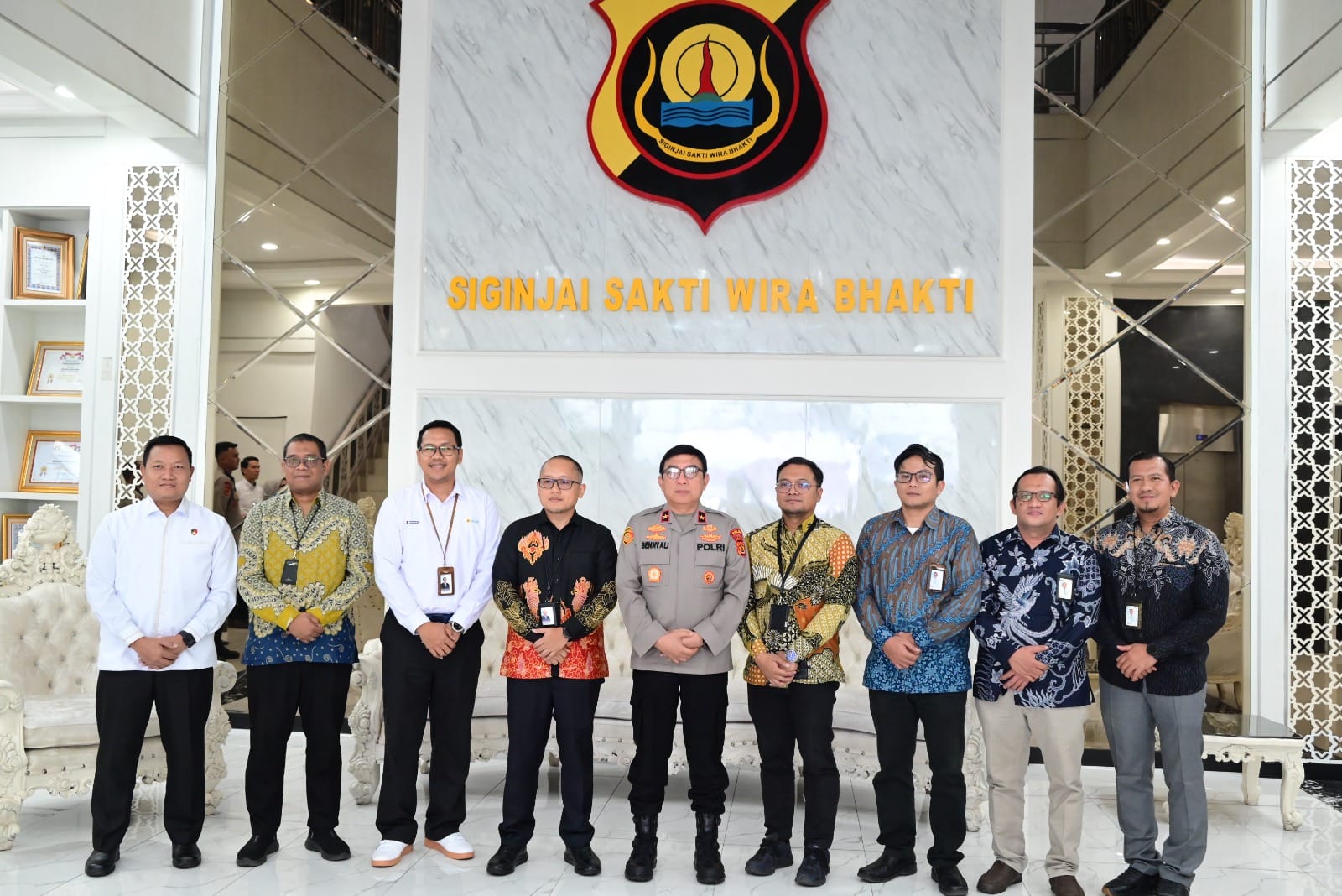 Audiensi PLN dengan Wakapolda Jambi, Fokus pada Keamanan Infrastruktur Kelistrikan