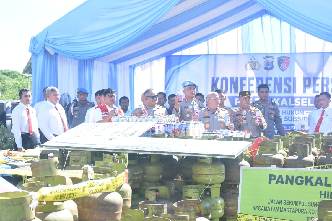 Polda Kalsel Bongkar Jaringan Penyelewengan BBM dan LPG Subsidi, Negara Rugi Hingga Rp12,4 Miliar