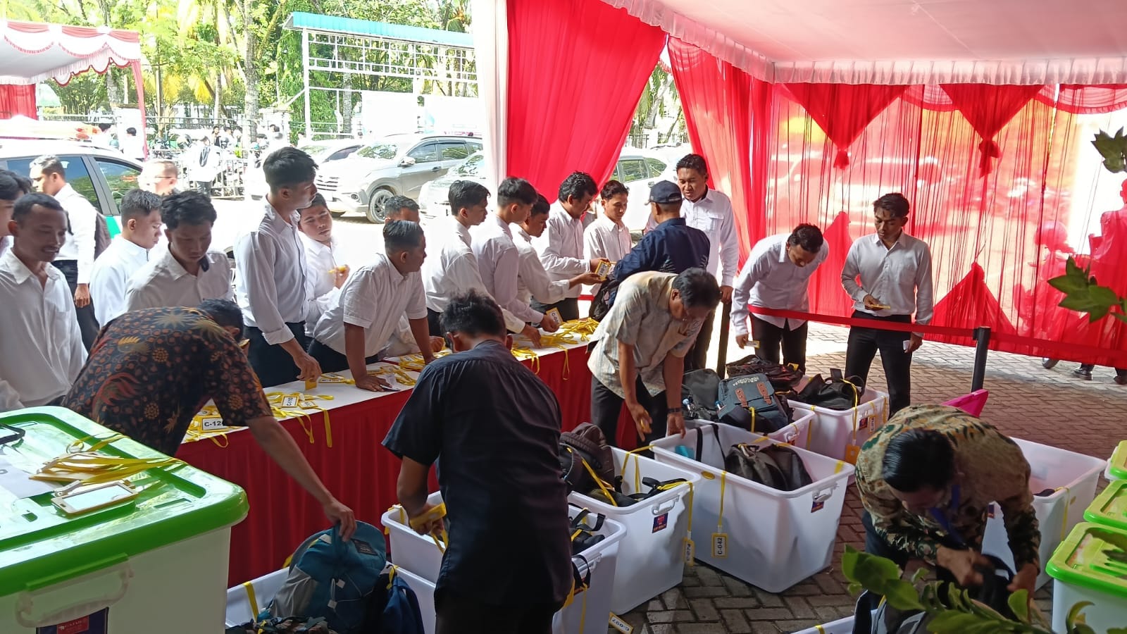 Pastikan Lancar, Polresta Pontianak Amankan Seleksi SDM Program Merah Putih