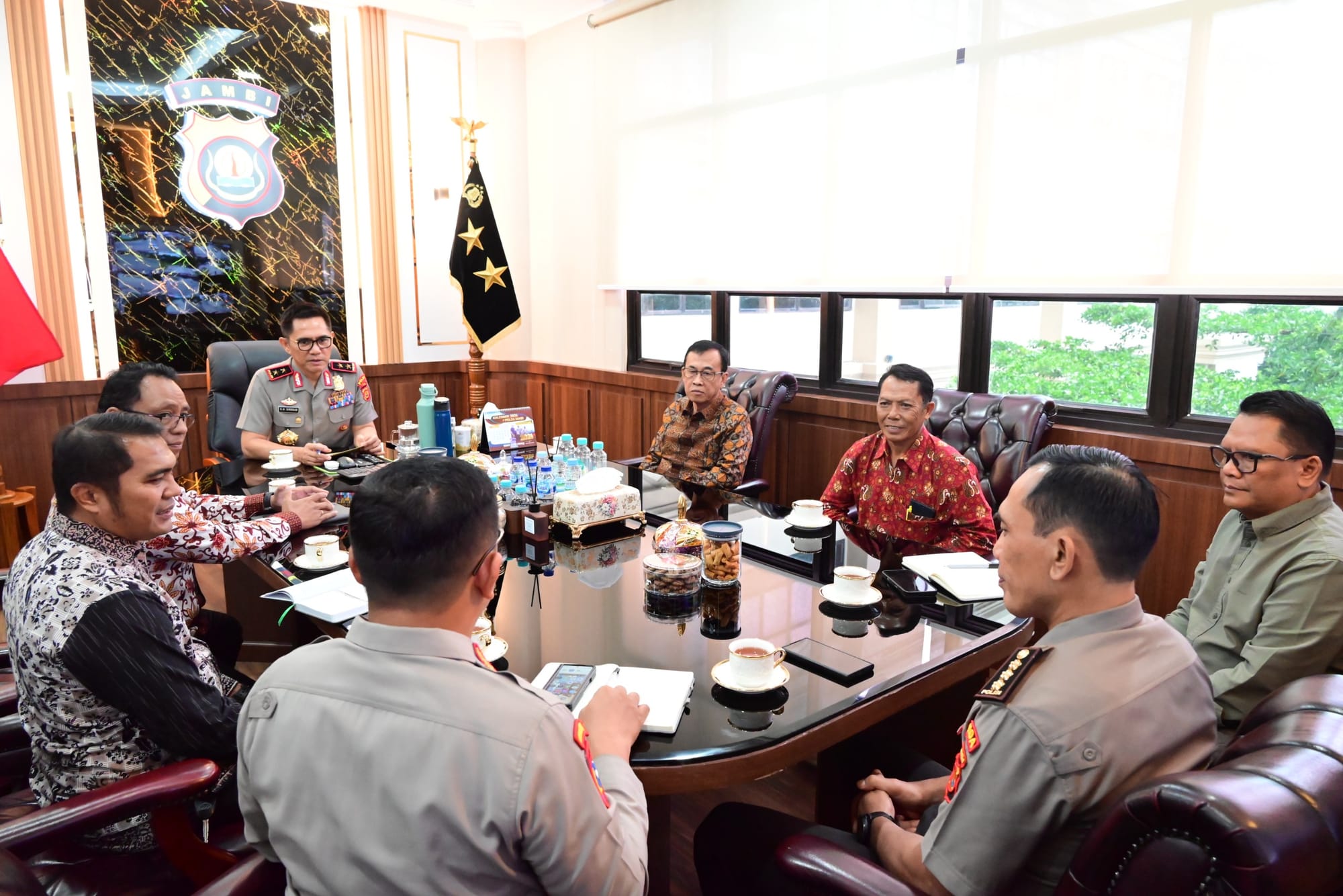 Polda Jambi Terima Silaturahmi GPIB, Perkuat Harmoni dan Kerukunan Antarumat Beragama