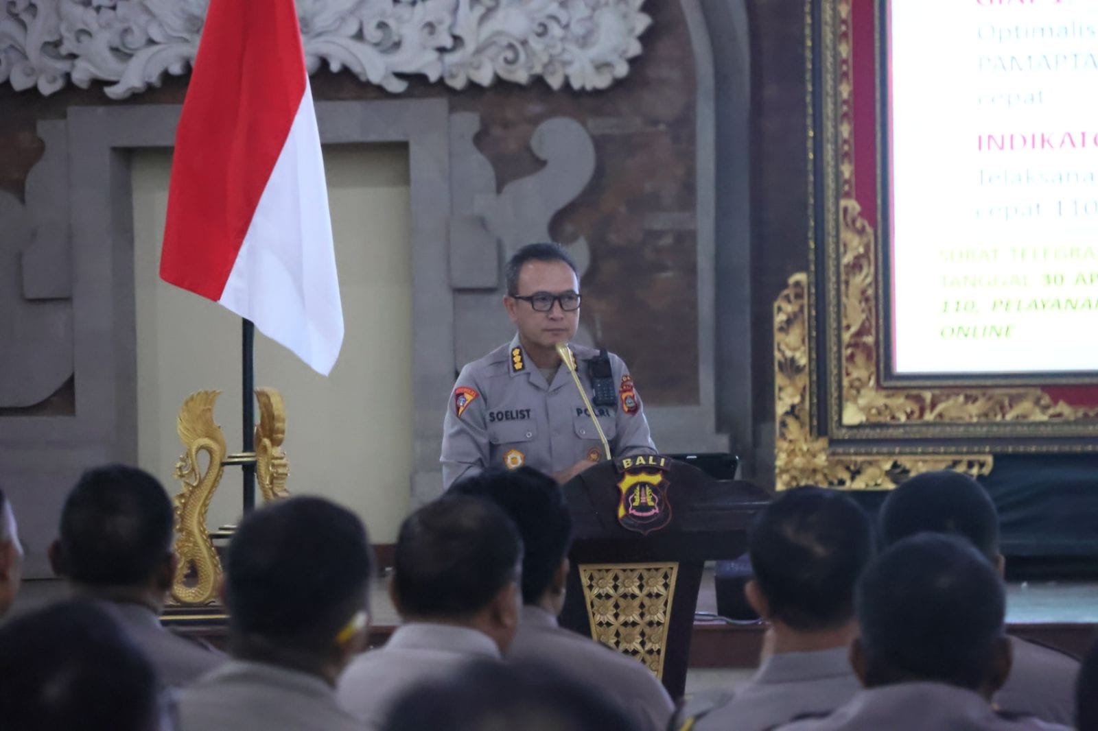 Karo Ops Polda Bali Tekankan Layanan 110 untuk Respons Cepat Kondisi Darurat Masyarakat