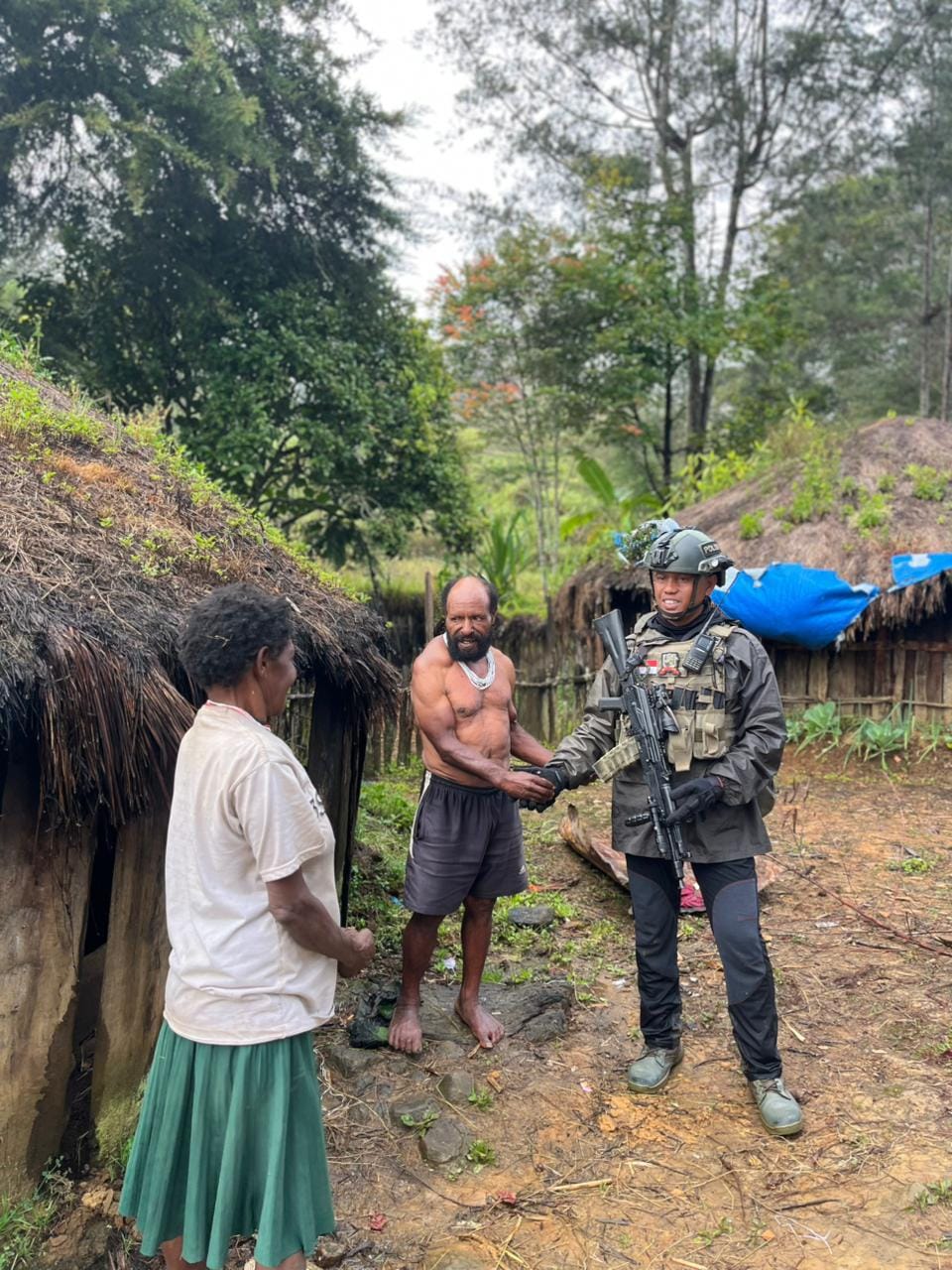 Ops Damai Cartenz 2026 Gencarkan Patroli Humanis di Ilaga untuk Jaga Stabilitas Kamtibmas Papua Tengah