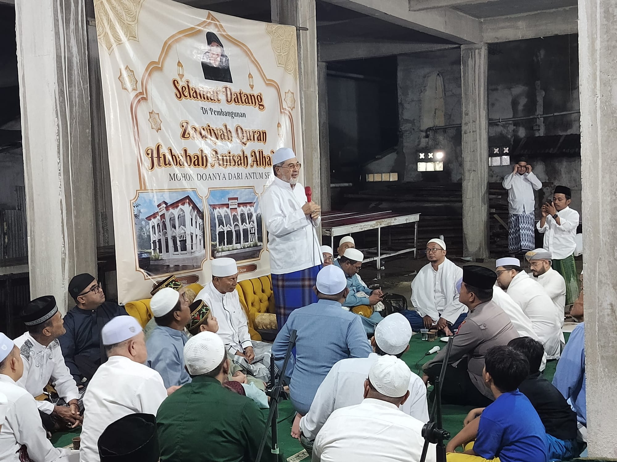 Kapolsek Pontianak Timur Apresiasi Pembukaan Majelis Burdah Zawiyah Hubabah Annisa Yusuf Al Haddad