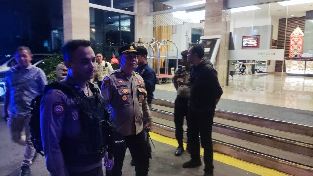 Antisipasi Gangguan Kamtibmas, Polresta Pontianak Gelar Blue Light Patrol di Sejumlah Titik Rawan