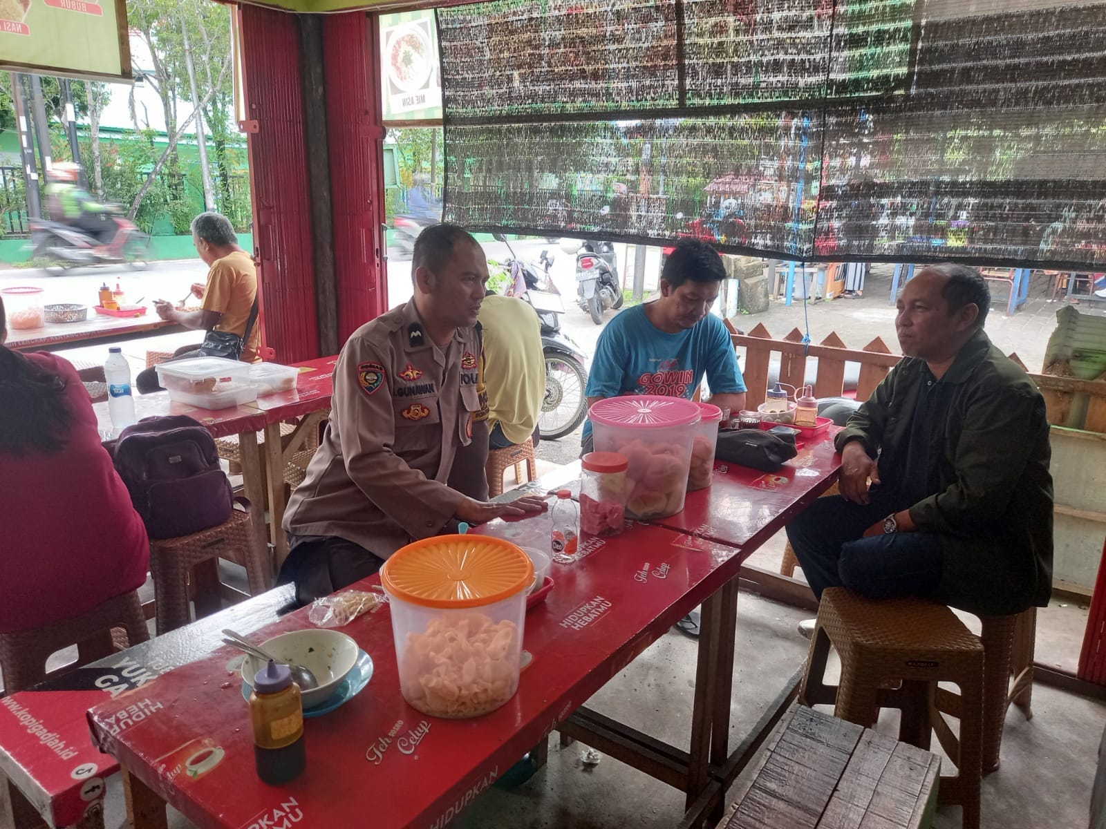 Pererat Kedekatan dengan Warga, Bhabinkamtibmas Sei Jawi Dalam Aktif Sambang Kamtibmas
