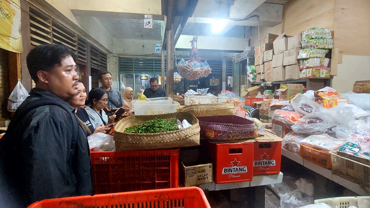 Satgas Saber Pangan Polda Bali Pastikan Harga Bapokting Tetap Stabil, Pedagang dan Warga Merasa Tenang