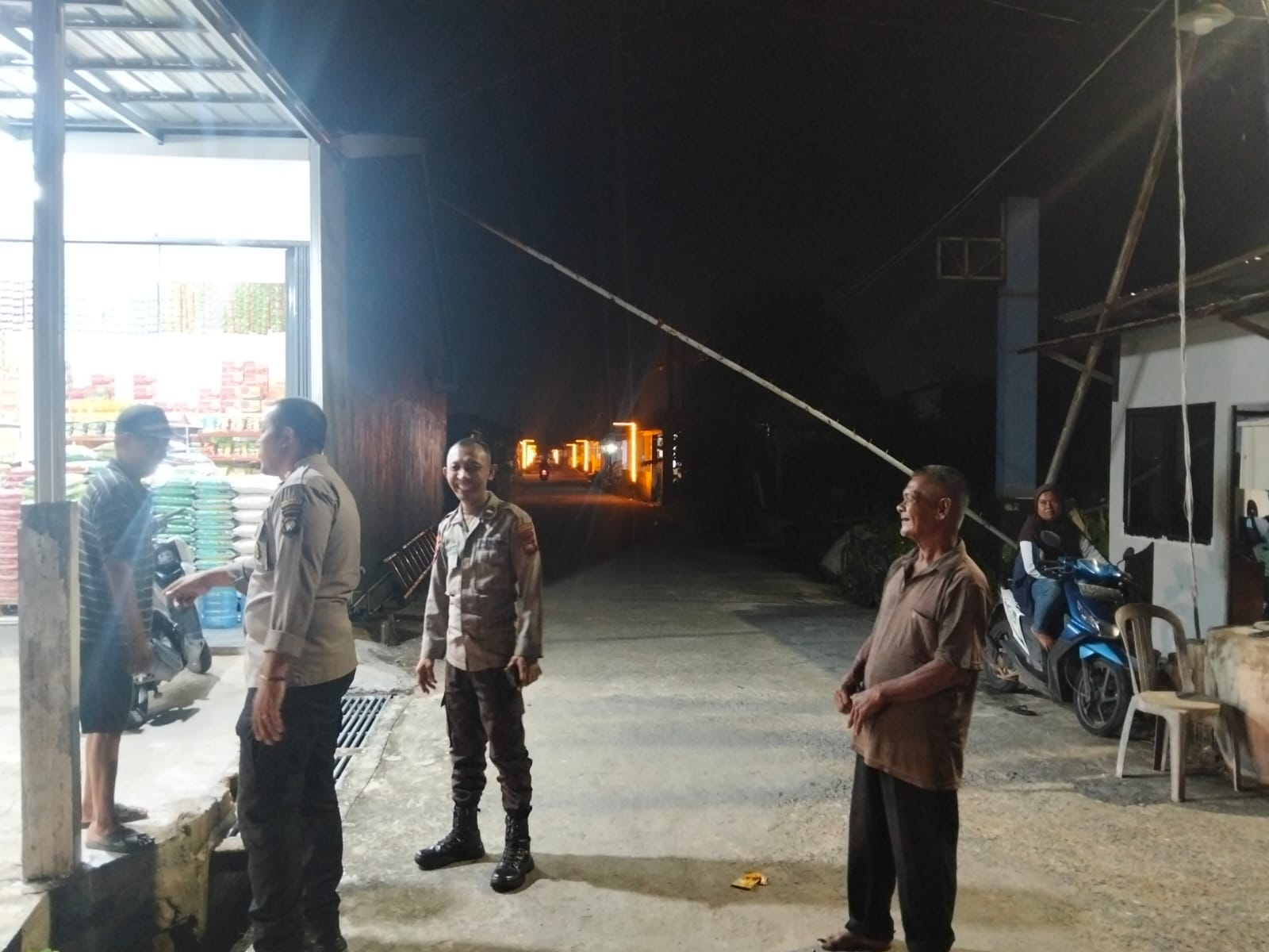 Patroli Malam Intensif Dilakukan untuk Jaga Situasi Kamtibmas Tetap Aman dan Kondusif