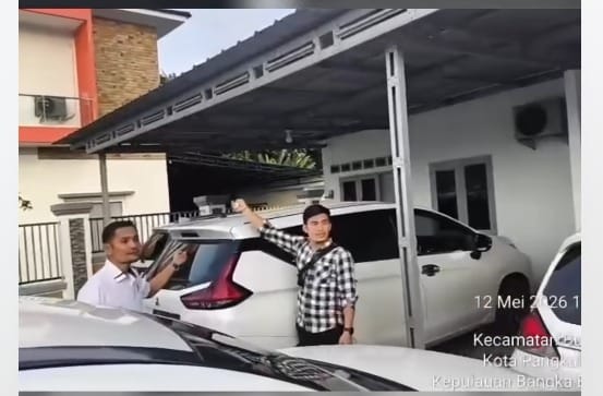Penggerebekan di Pangkalpinang, Polisi Temukan Mobil Sitaan Disembunyikan di Kontrakan