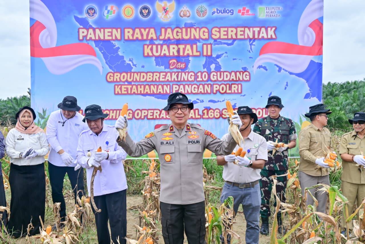 Polda Jambi Sukseskan Panen Raya Jagung Kuartal II 2026 sebagai Wujud Dukungan Ketahanan Pangan Nasional