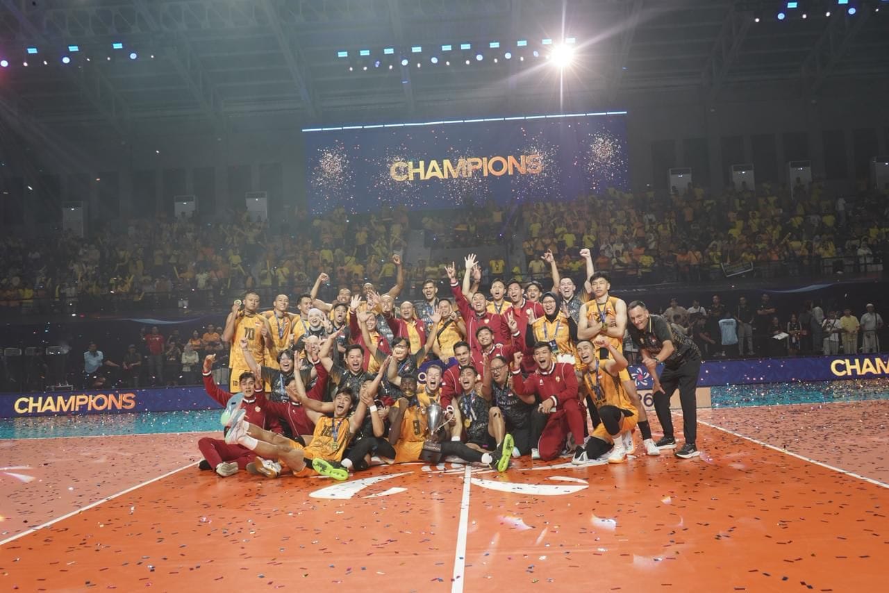 Jakarta Bhayangkara Presisi Ukir Sejarah, Sabet Gelar Juara AVC Men’s Club Championship 2026