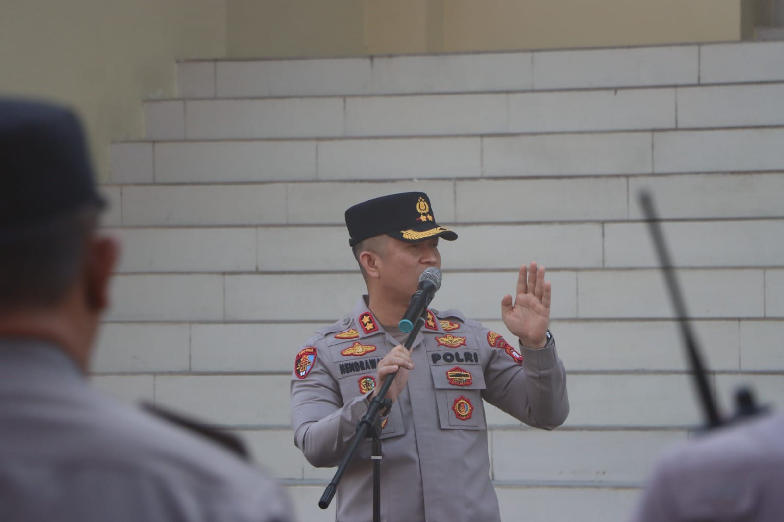 Pengamanan Display Pekan Gawai Dayak Ke-40 Tahun 2026 Dimatangkan melalui Apel Gabungan Polresta Pontianak