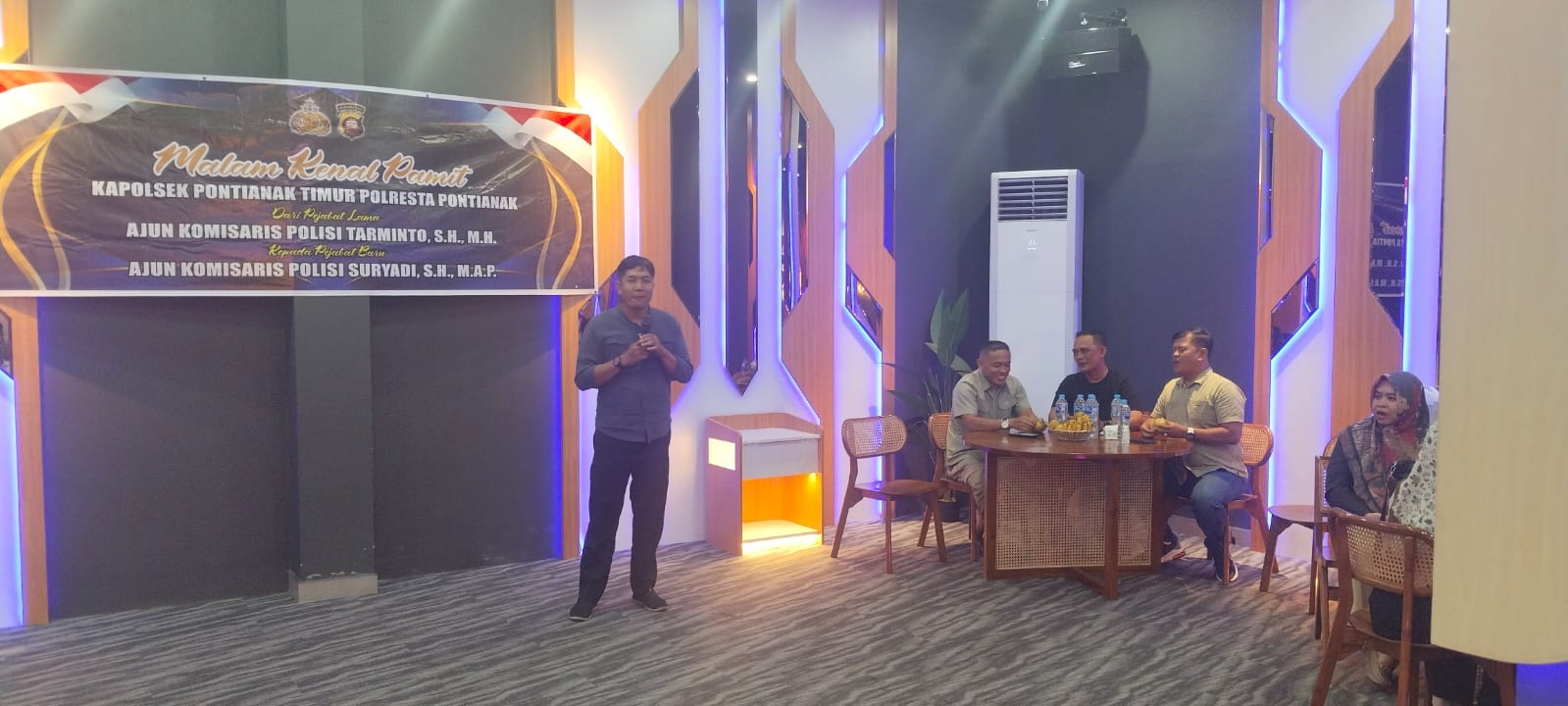 Kenal Pamit Kapolsek Pontianak Timur Berlangsung Hangat dan Penuh Kekeluargaan