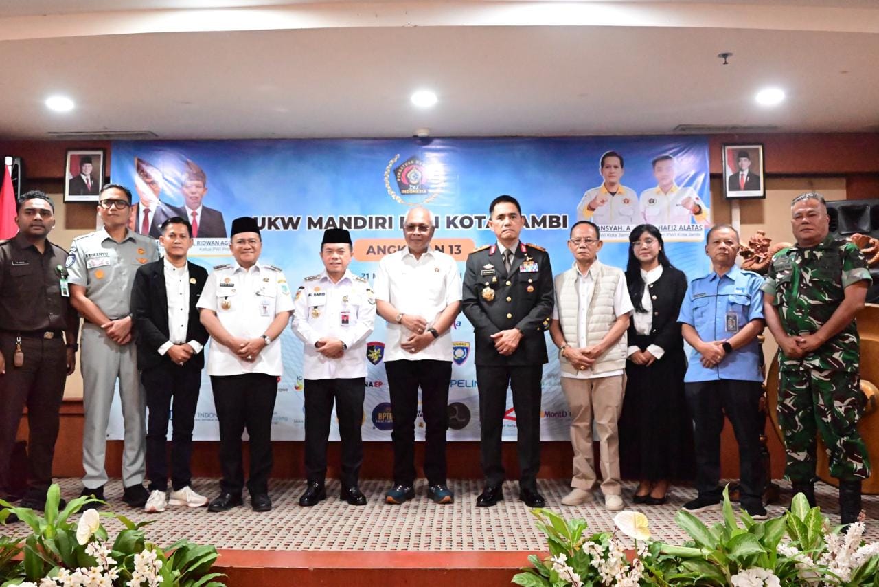 Kapolda Jambi Resmi Buka UKW PWI, Tekankan Profesionalisme Pers dan Kritik Membangun