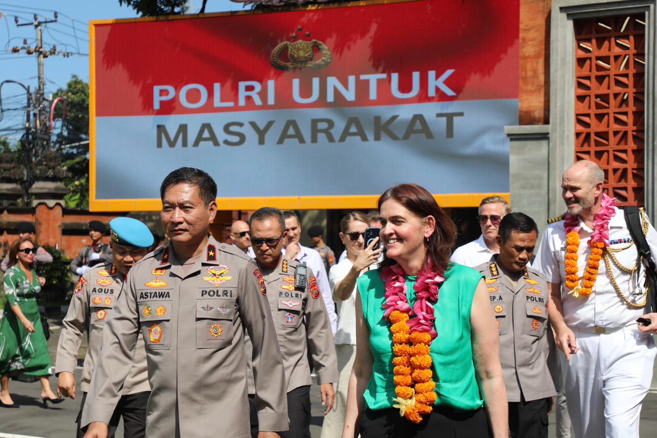 Polda Bali Terima Kunjungan Kehormatan Delegasi Royal College of Defence Studies Inggris
