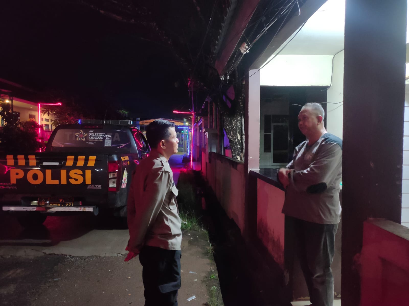 Enggang Polsek Pontianak Timur Terus Meningkatkan Patroli Malam Hari