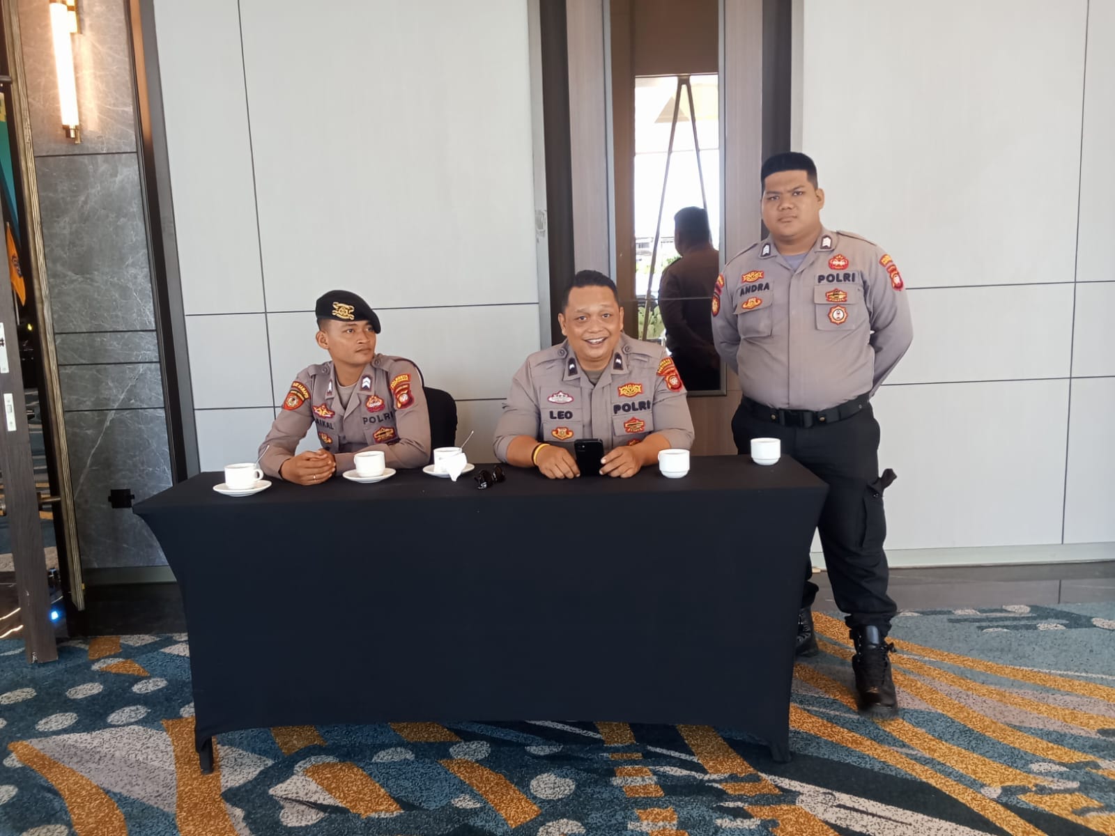 Kapolsek Pontianak Selatan Kawal Langsung Pengamanan APEKSI Konwil V Kalimantan 2026 di Hotel Novotel