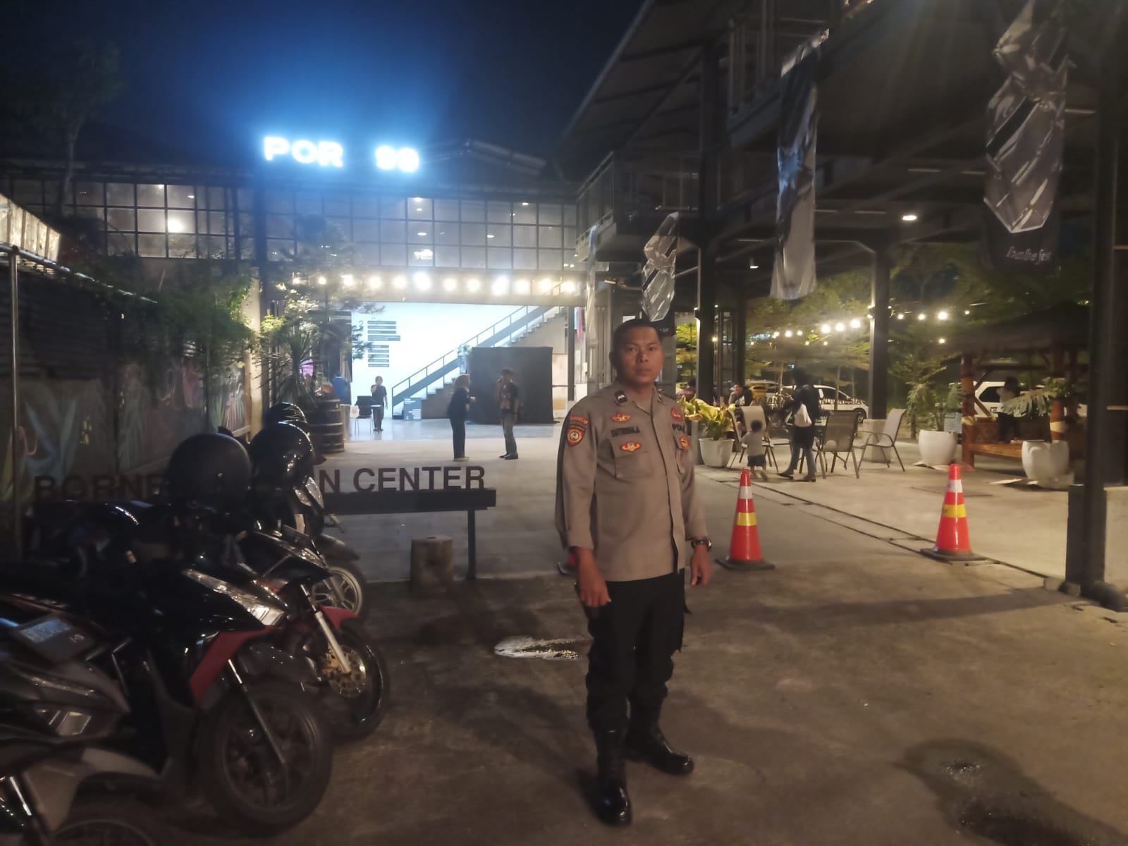 Polsek Pontianak Barat Monitoring Jalannya Habe Fest 2026 demi Situasi Aman
