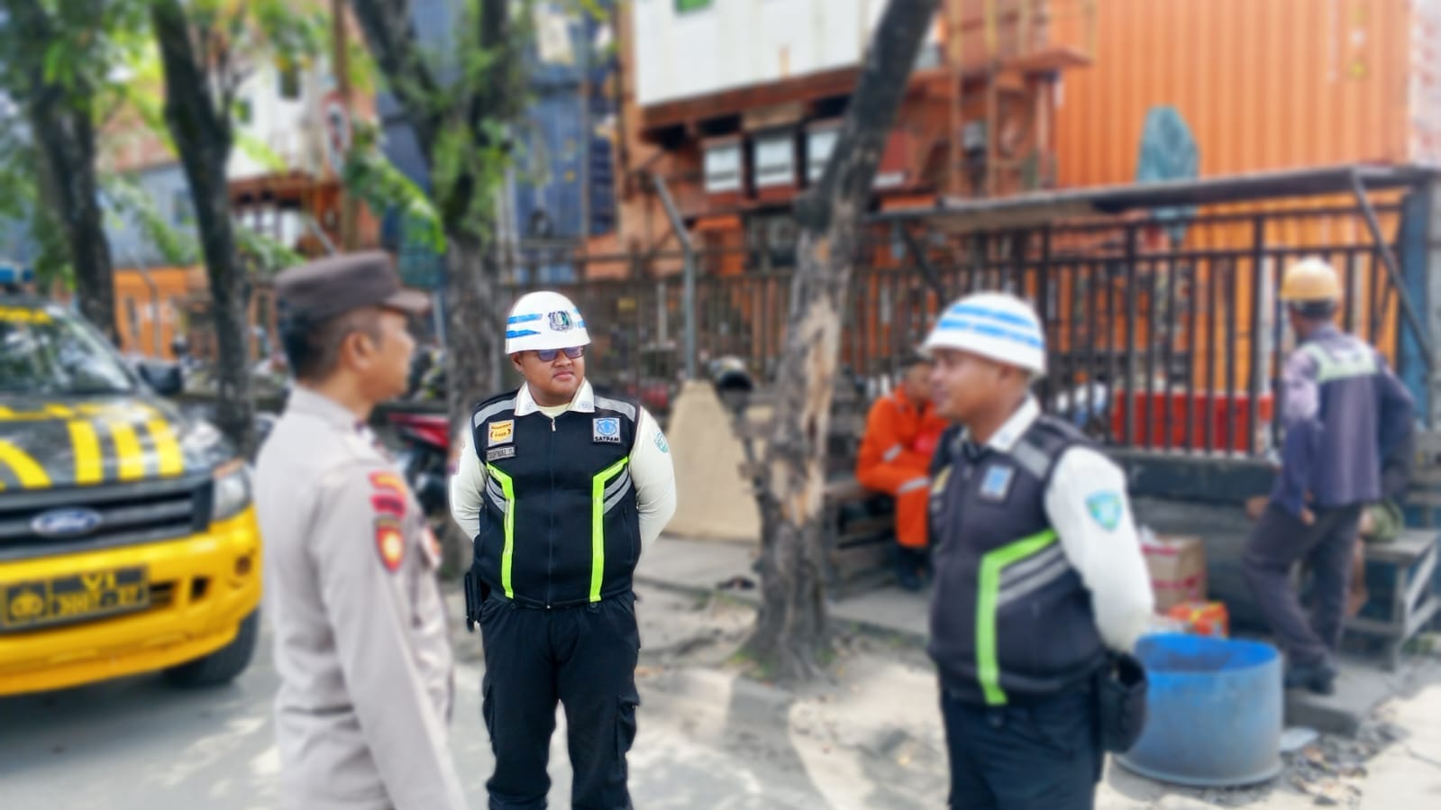 Polsek Pelabuhan Dwikora Laksanakan Sambang dan Dialogis Bersama Karyawan Pelabuhan