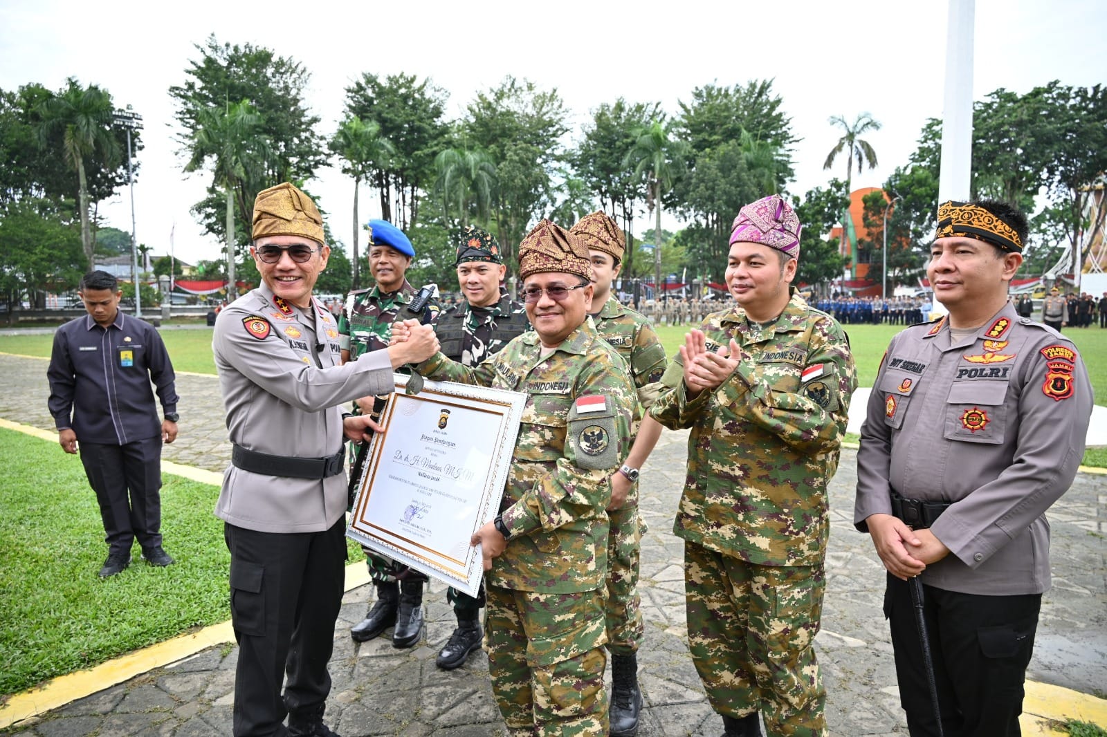 Kapolda Jambi Pimpin Apel Kebangsaan Sabuk Kamtibmas, Perkuat Sinergi Jaga Kota Tetap Kondusif