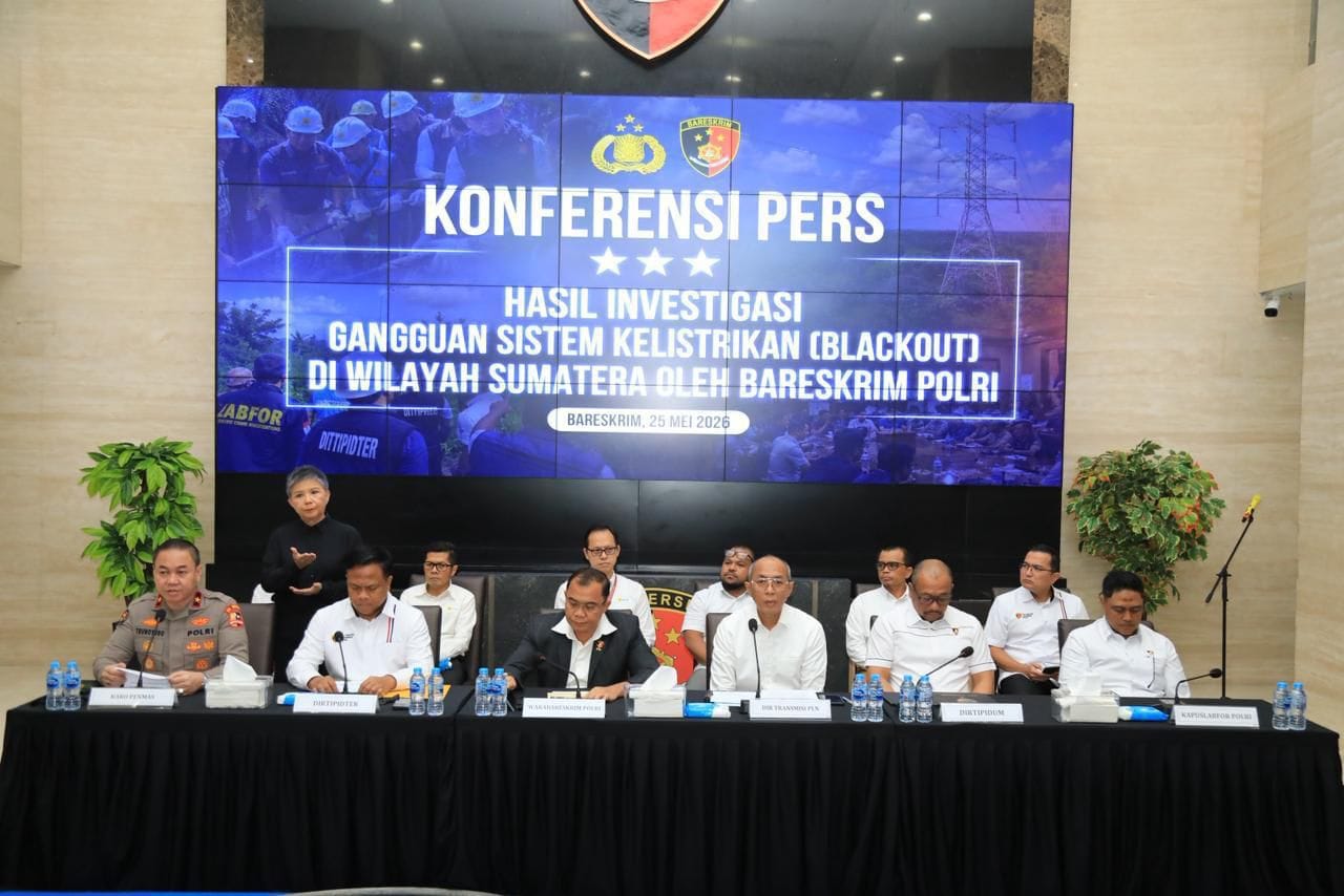 Bareskrim Polri Pastikan Blackout Sumatera Bukan Akibat Sabotase