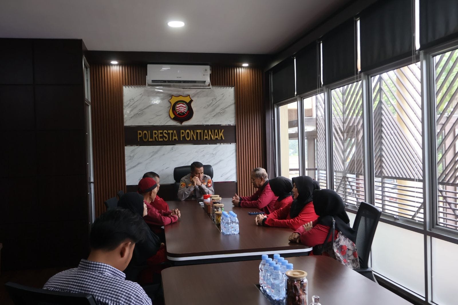 Perkuat Sinergitas dan Kebangsaan, Kapolresta Pontianak Terima Audiensi Pengurus PENDAWA Kalbar