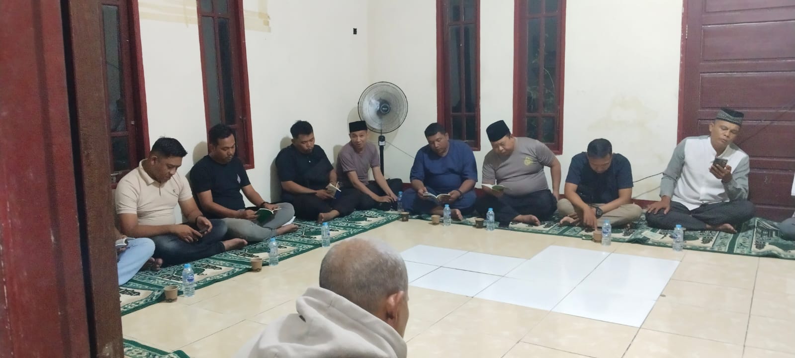 Kapolsek Pontianak Timur Gelar Yasinan dan Tahlilan Bersama Tokoh Agama