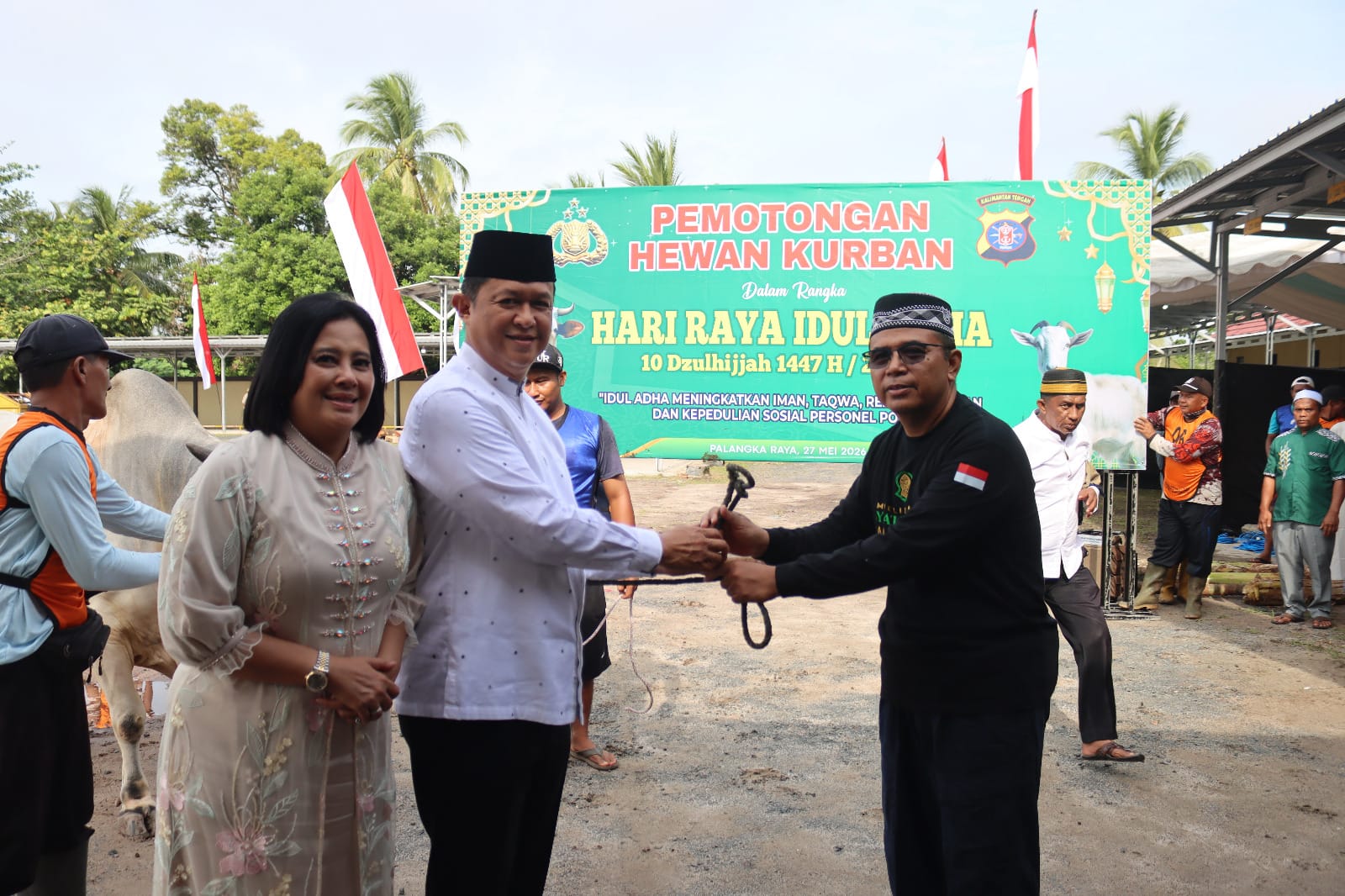 Iduladha 1447 H, Polda Kalteng Kurban 246 Hewan untuk Masyarakat dan Personel