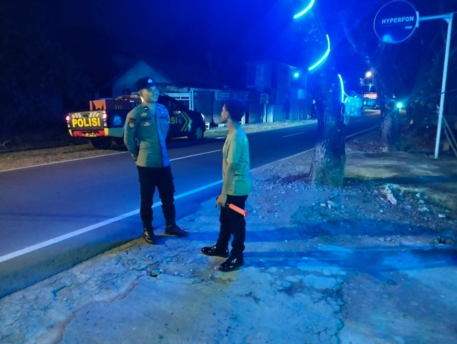 Polsek Pontianak Kota Perketat Patroli Malam untuk Antisipasi Kriminalitas